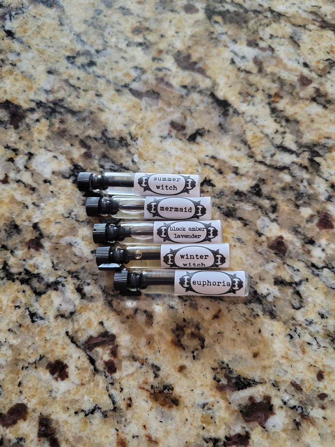 Customer photo review of Perfume Oil - Sample Set