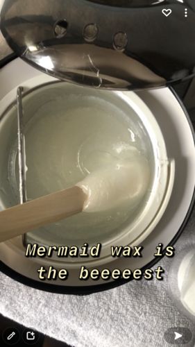 Customer photo review of Signature Series Hair Removal Wax
