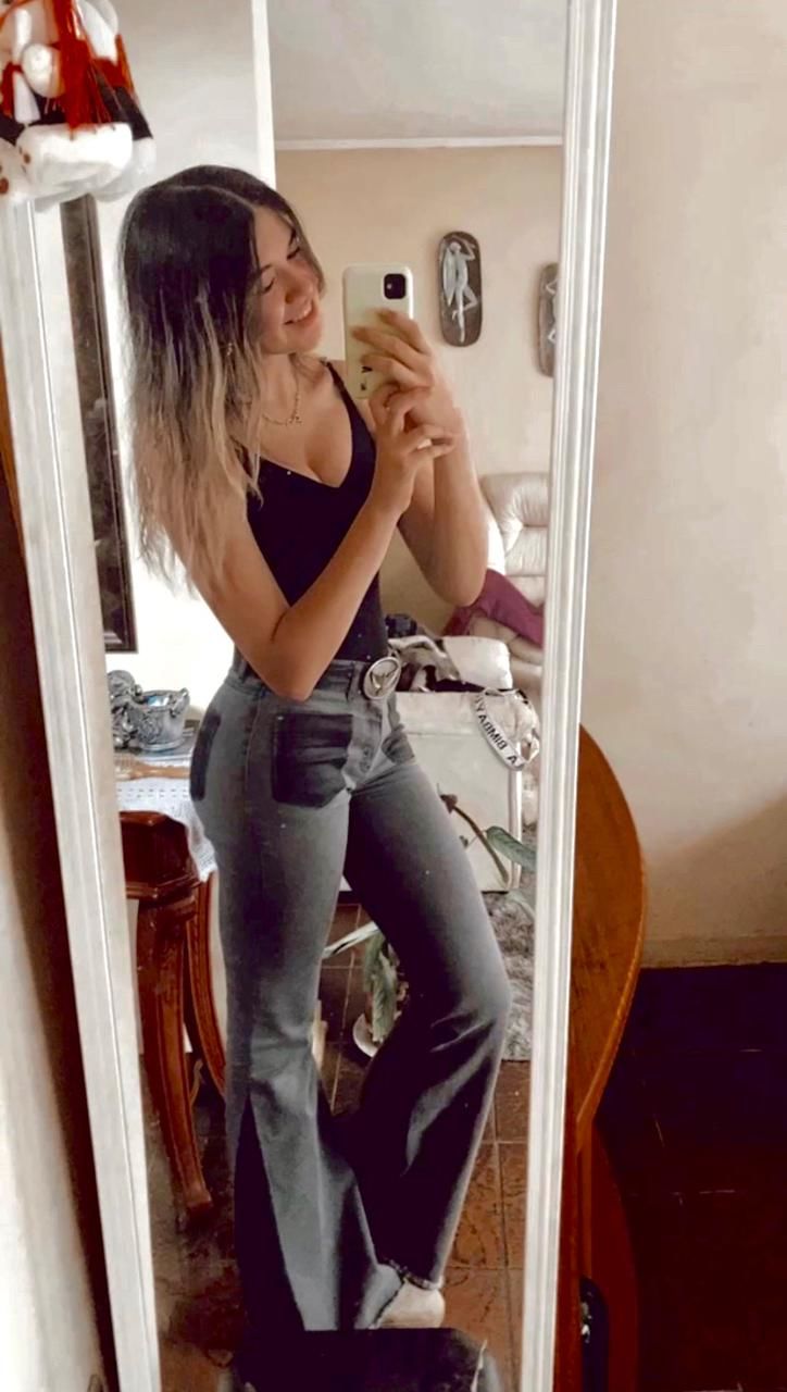 Customer photo review of JEANS ADA gris