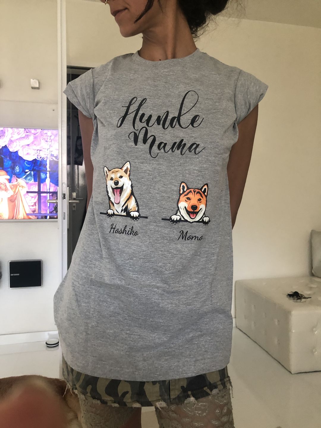 Customer photo review of Haustiereltern - Individuelles T-Shirt
