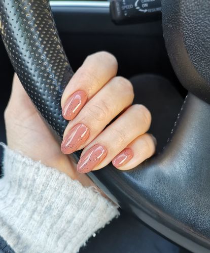 Customer photo review of Gel Polish Didier Lab Macarons Chocolate 10ml