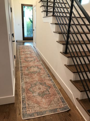 Customer photo review of Distressed Vintage Cezanne Terracotta Sky Runner