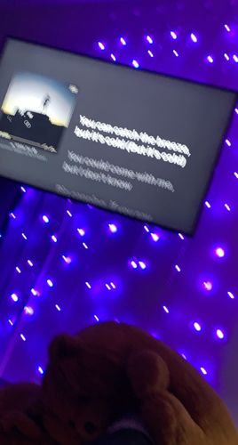 Customer photo review of DormVibes Color Changing Wall Lights