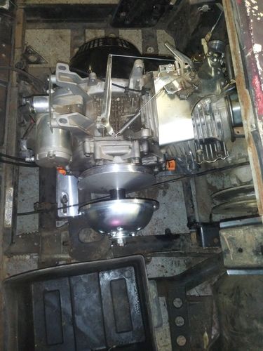 Customer photo review of Billet V-Belt Pulley for use with 780R Clutch & Starter/Gen