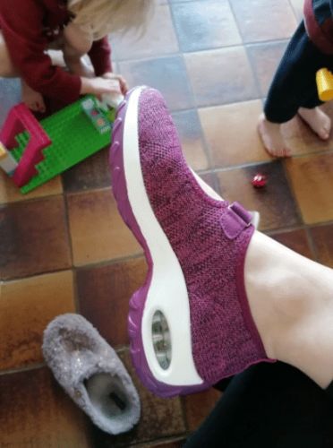 Customer photo review of Kafa™ Breathable Air Cushion Walking Shoes For Women