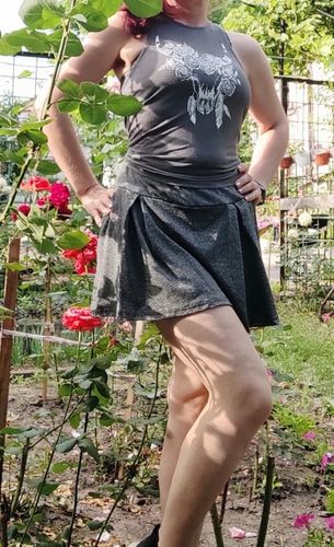 Customer photo review of BOSS Athletic Skort