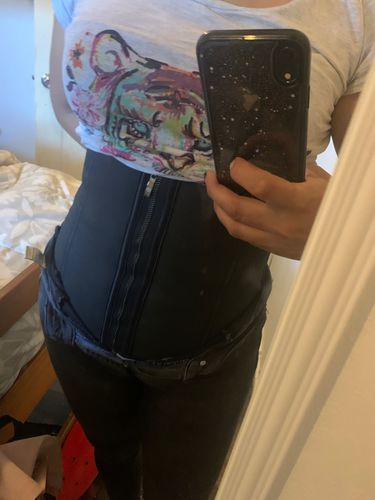 Customer photo review of Corset Minceur <br> Ventre Plat