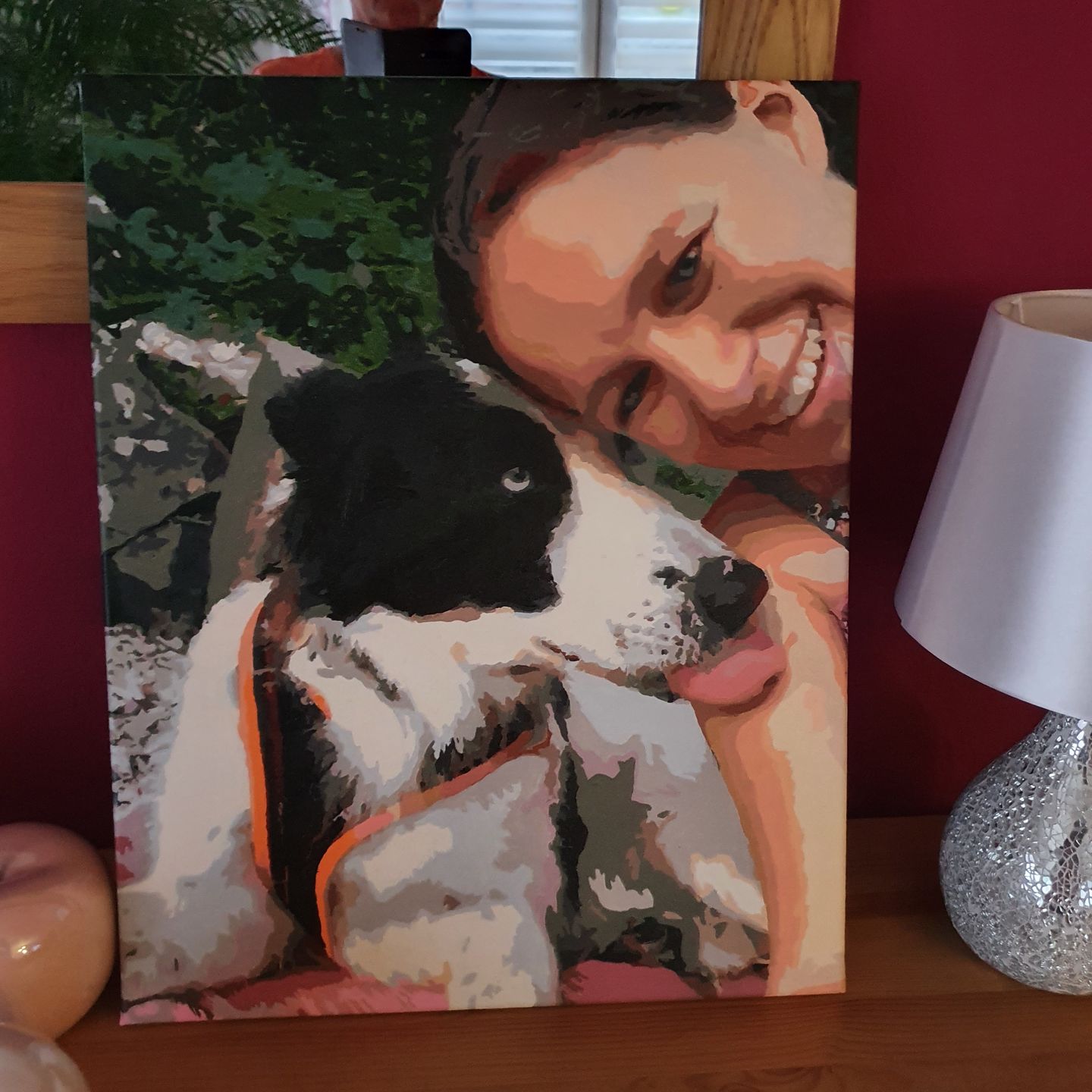 Customer photo review of Malen nach Zahlen - Gutschein - Geschenkgutschein