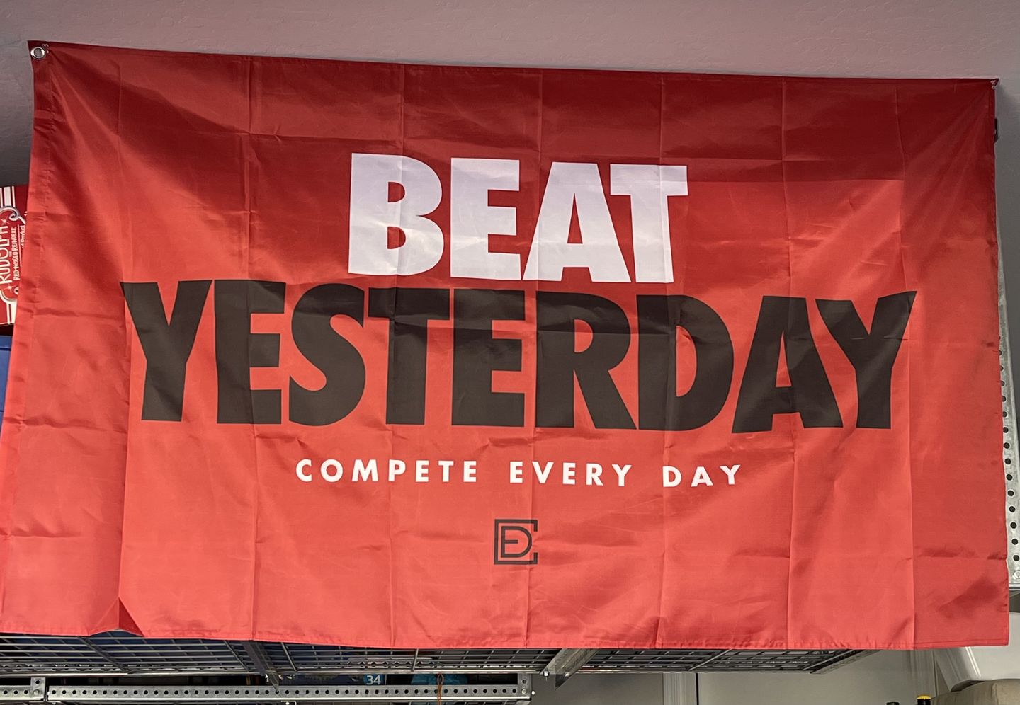 Customer photo review of Beat Yesterday (Flag)