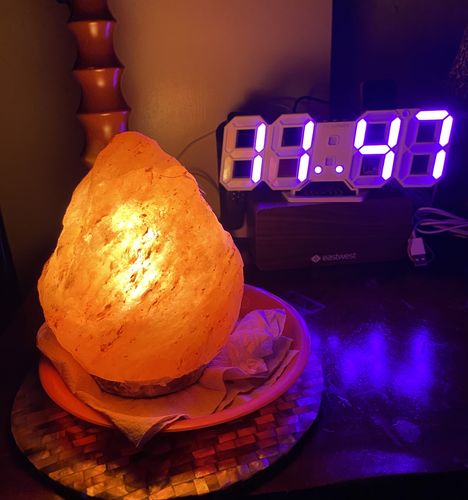 Customer photo review of ASTRONORD™ Digital LED Clock