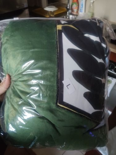 Customer photo review of Kawaii Style Attack on Titan Blanket/Cape