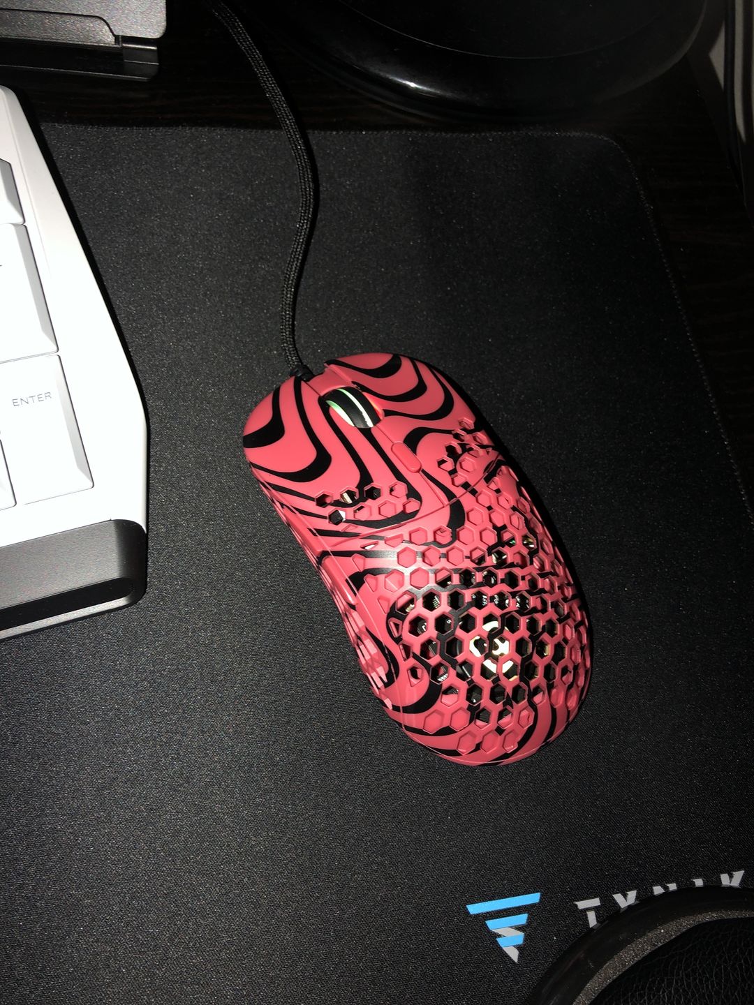 Customer photo review of Ghost M1 - PEWDIEPIE Gaming Mouse
