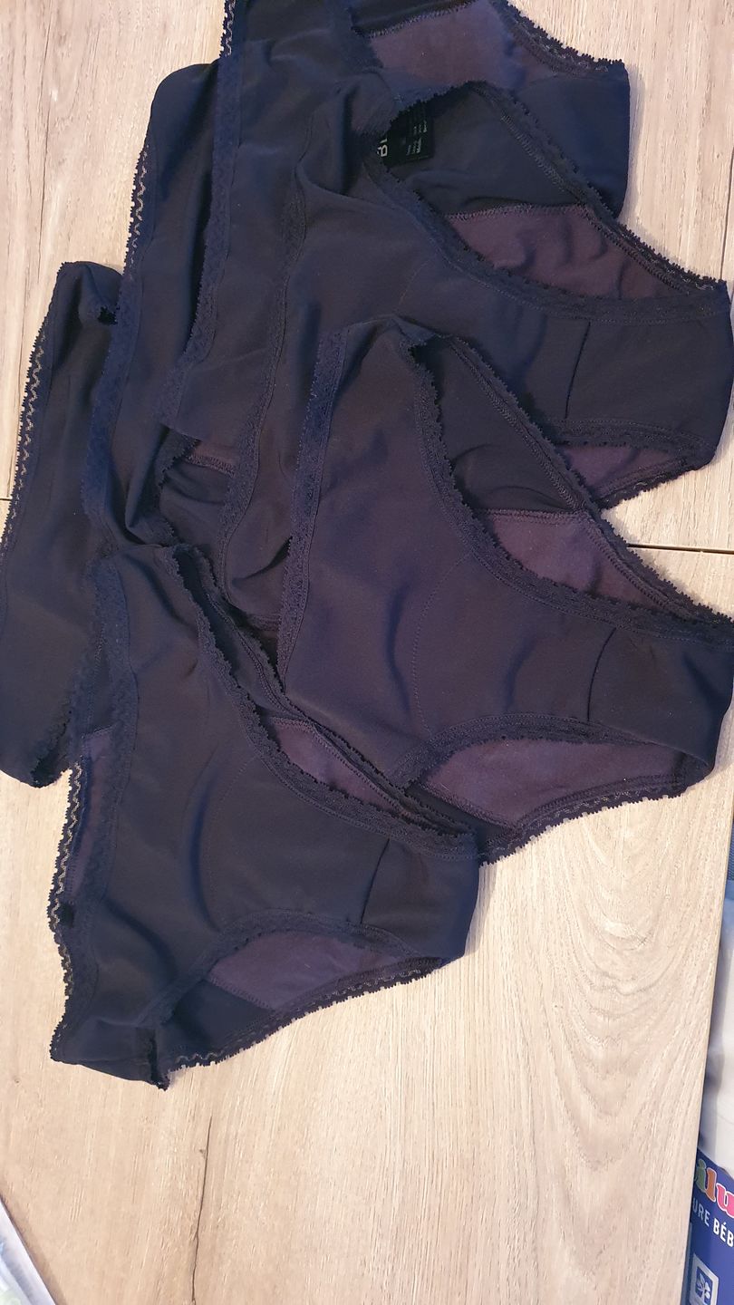 Customer photo review of Culotte Menstruelle Sérénité (Lot de 3)