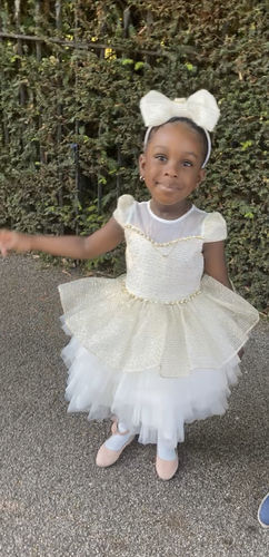 Customer photo review of Esmee dress (Gold)