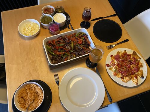 Customer photo review of Boojum Chicken Fajita Meal Kit For 4 People