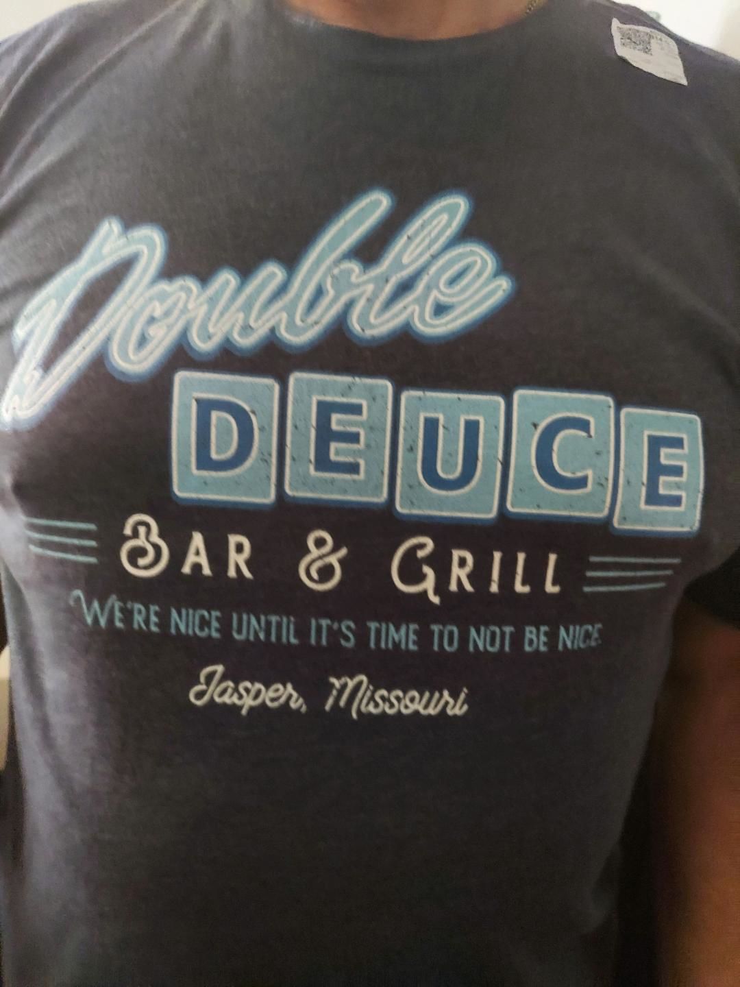Customer photo review of Double Deuce Men's/Unisex Super Soft Tee