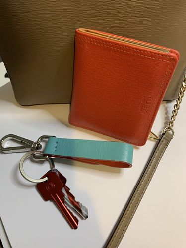 Customer photo review of Madison Evening Wallet