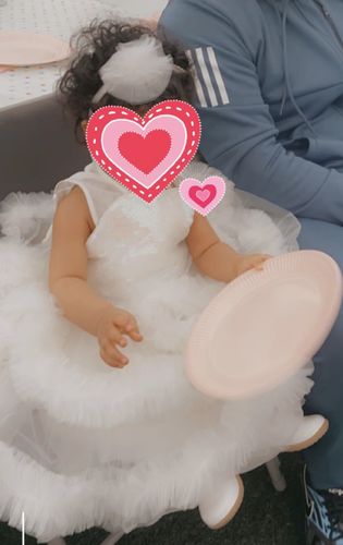 Customer photo review of Billie Dress (White)