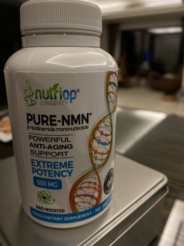 Customer photo review of Pure-NMN Nicotinamide Mononucleotide Extreme Potency 500mg Capsules (x60) - 30 Grams