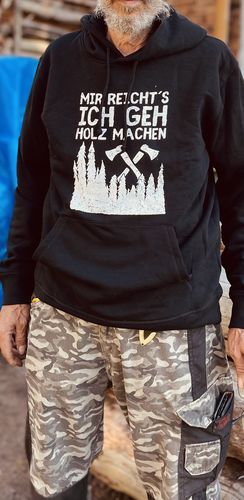 Customer photo review of MIR REICHT´S - Bio Unisex Hoodie (BASIC)