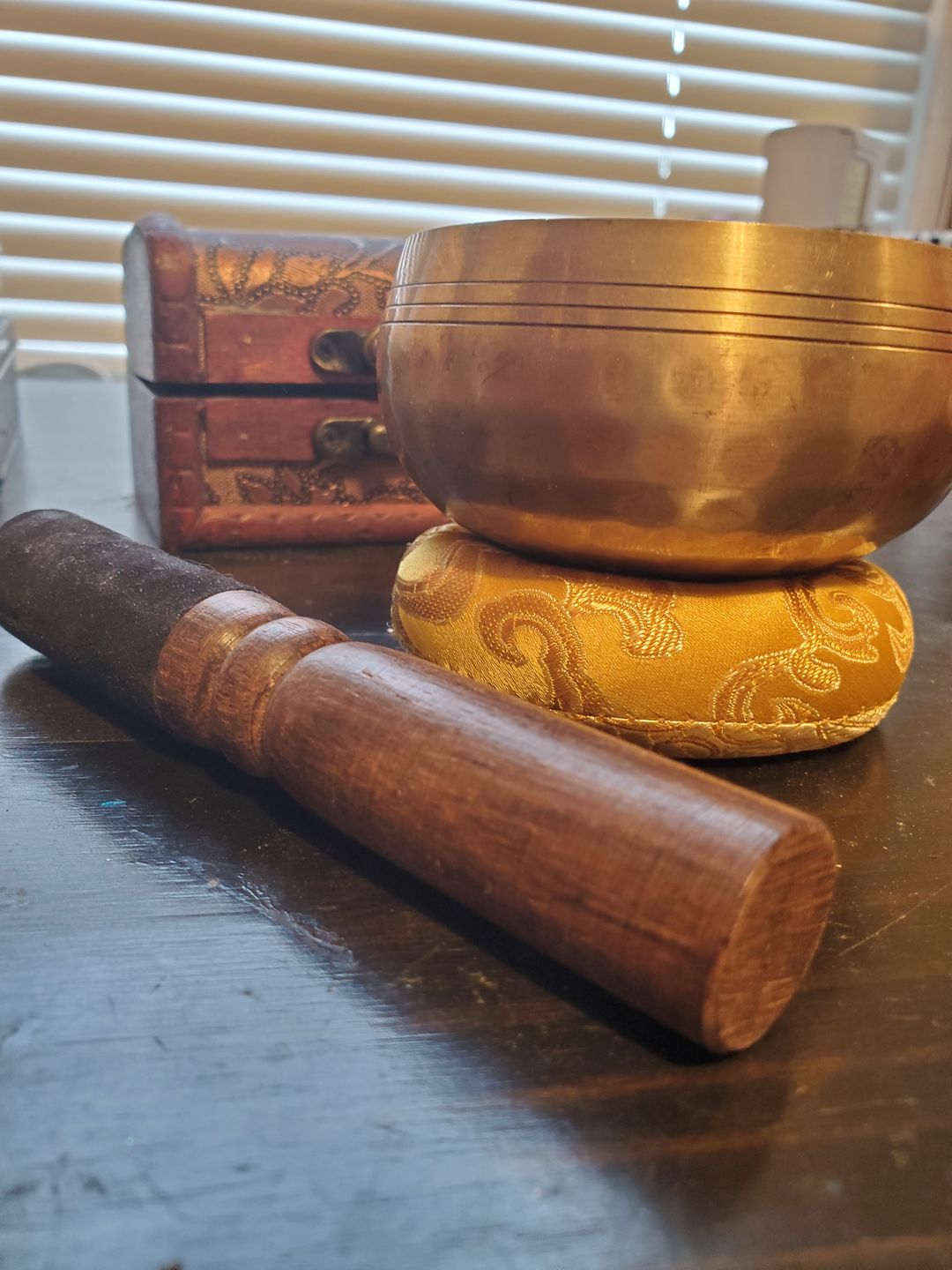 Customer photo review of Tibetan Meditation Singing Bowl