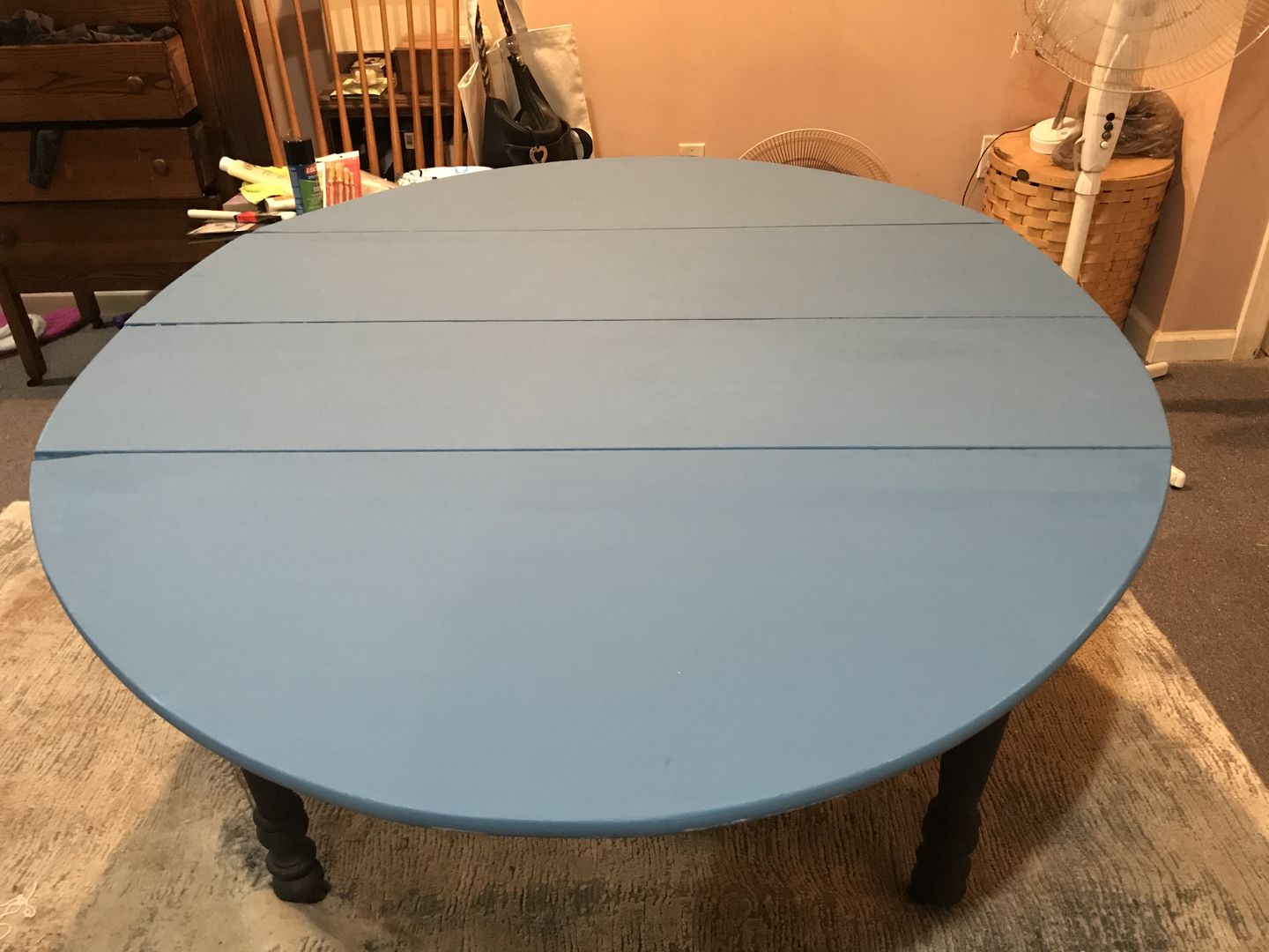 Customer photo review of Chavant Blue - One Step Paint