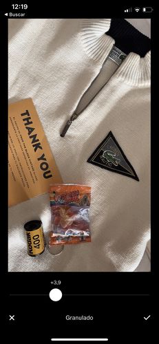Customer photo review of Rare Lacoste Nautic Half Zip Sweater