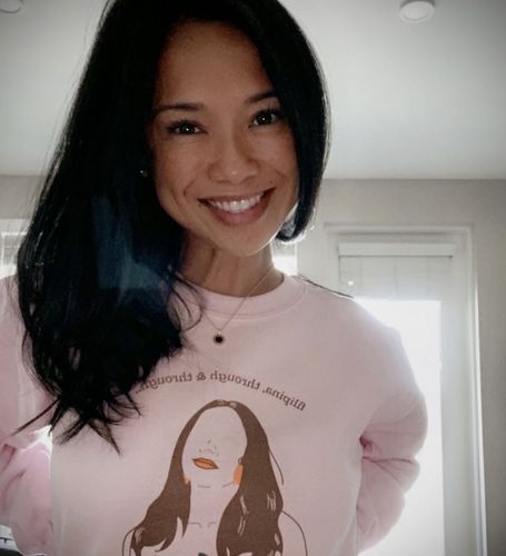 Customer photo review of Filipino Sweatshirt Filipina Art Print