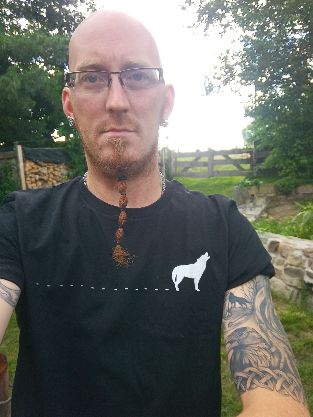 Customer photo review of WOLF SPUR - Bio Herren Shirt