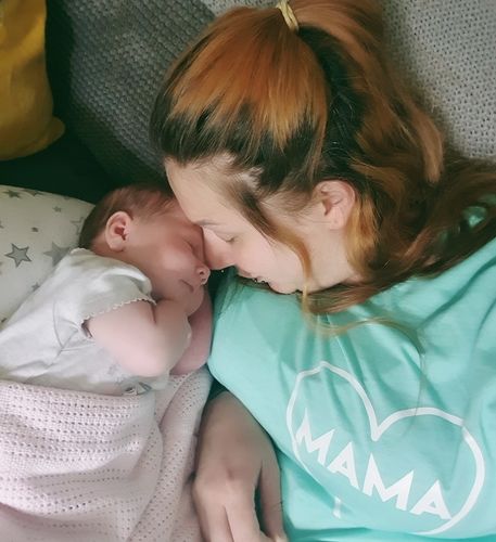 Customer photo review of Mama & Mama's Girl Mum & Kid Matching Tees (MRK X)