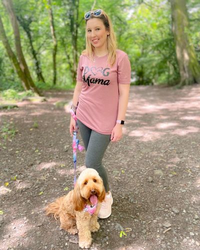 Customer photo review of Dog Mama T-Shirt (MRK X)