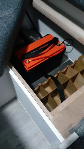 Customer photo review of iTECH120X 12V 120Ah Lithium Ion Battery LiFePO4 Deep Cycle Camping RV Solar