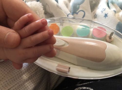 Customer photo review of Electric Baby Nail Trimmer