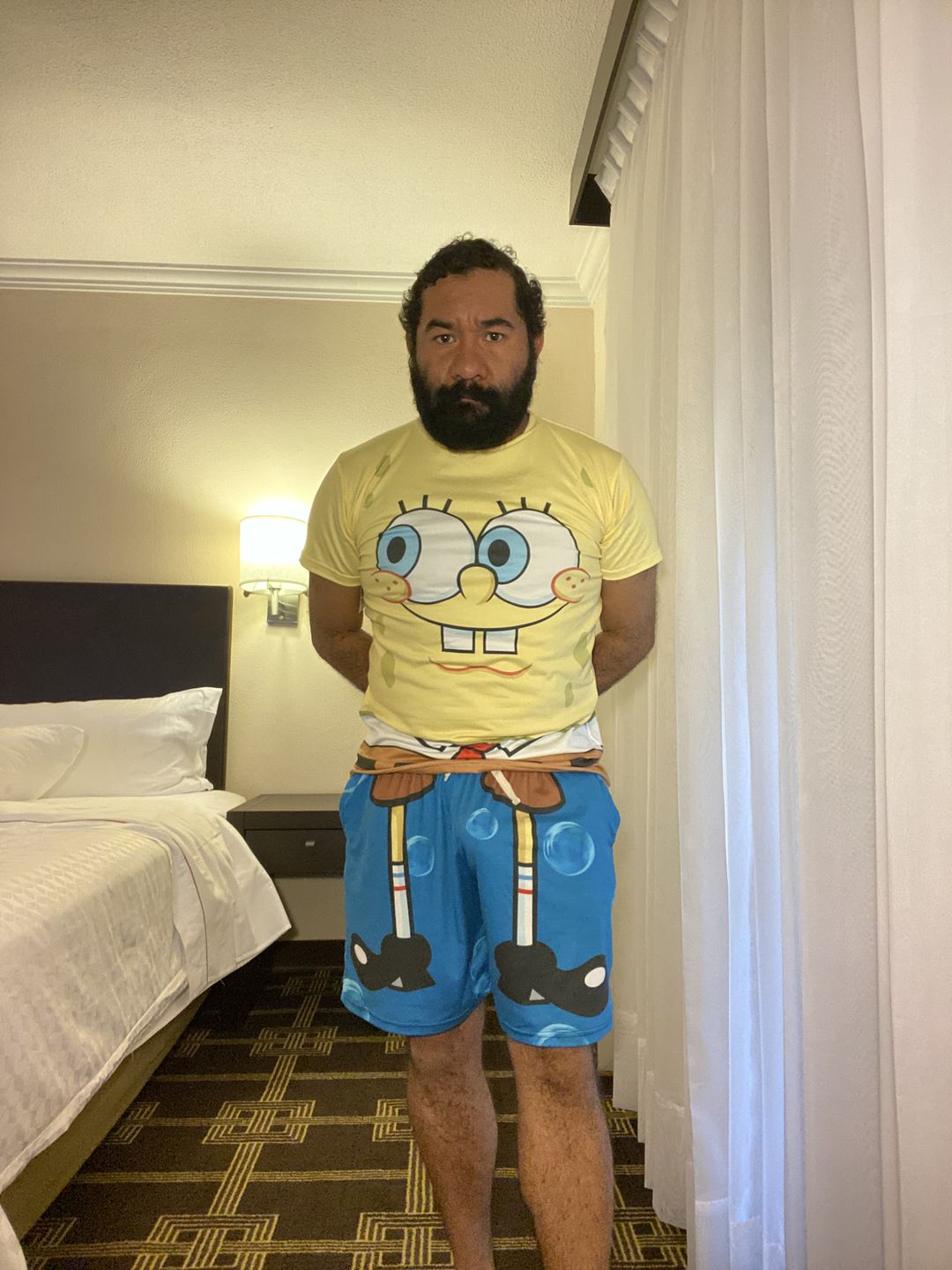 Customer photo review of Short Pijama Bob Esponja