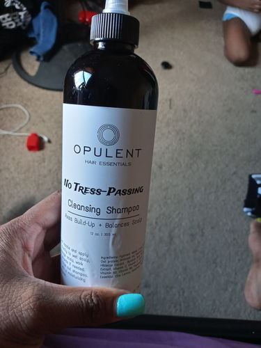 Customer photo review of "No Tress-Passing"- Cleansing Shampoo
