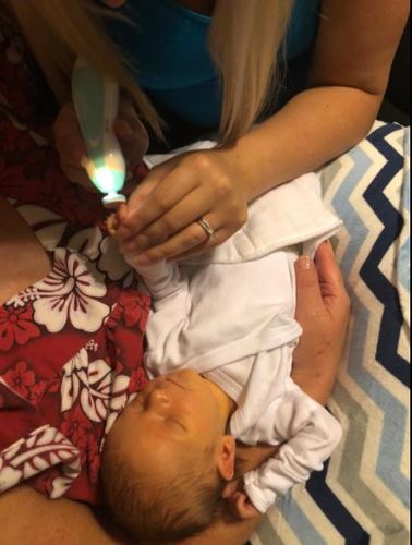 Customer photo review of Electric Baby Nail Trimmer
