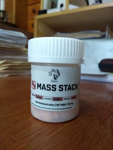 Customer photo review of MASS STACK | Andarine, Ligandrol & Ostarine 20mg 80 tabletas