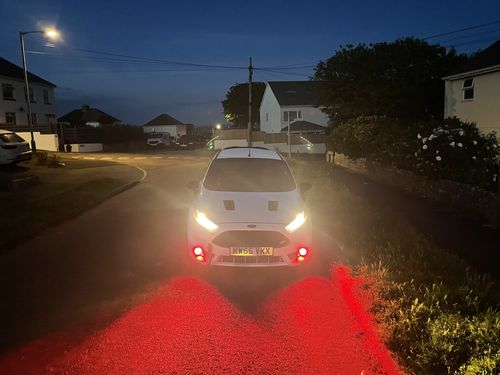 Customer photo review of Fiesta ST180 Fog Light Armour