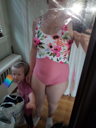 Customer photo review of The Sailor | Pink Floral/Watermelon