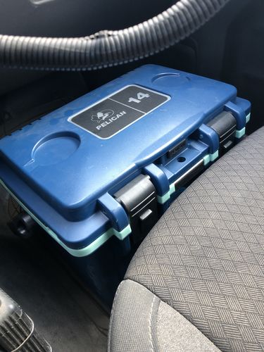 Customer photo review of Pelican™ 14QT Personal Cooler & Dry Box