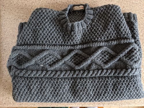 Customer photo review of 2021 Special Edition Men Knitting Box!