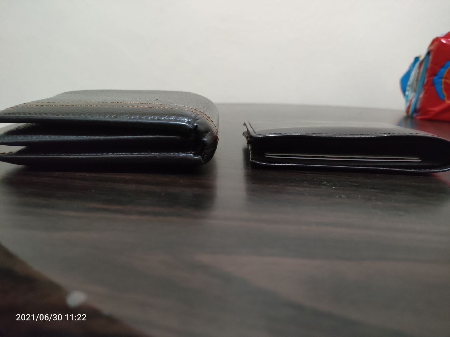 Customer photo review of Leather L-Shape Brown