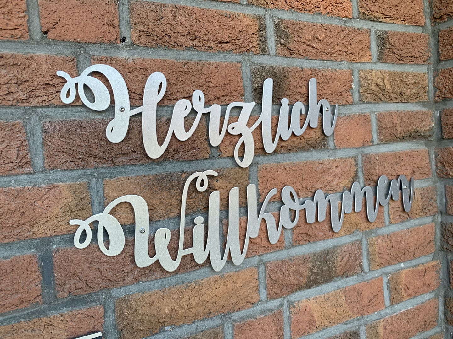 Customer photo review of Dein persönlicher Schriftzug