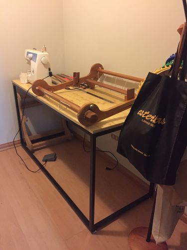 Customer photo review of NUEVO !! Escritorio de madera MIMA 140 x 60 Negro