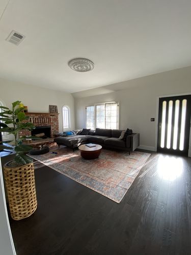 Customer photo review of Distressed Vintage Levent Area Rug