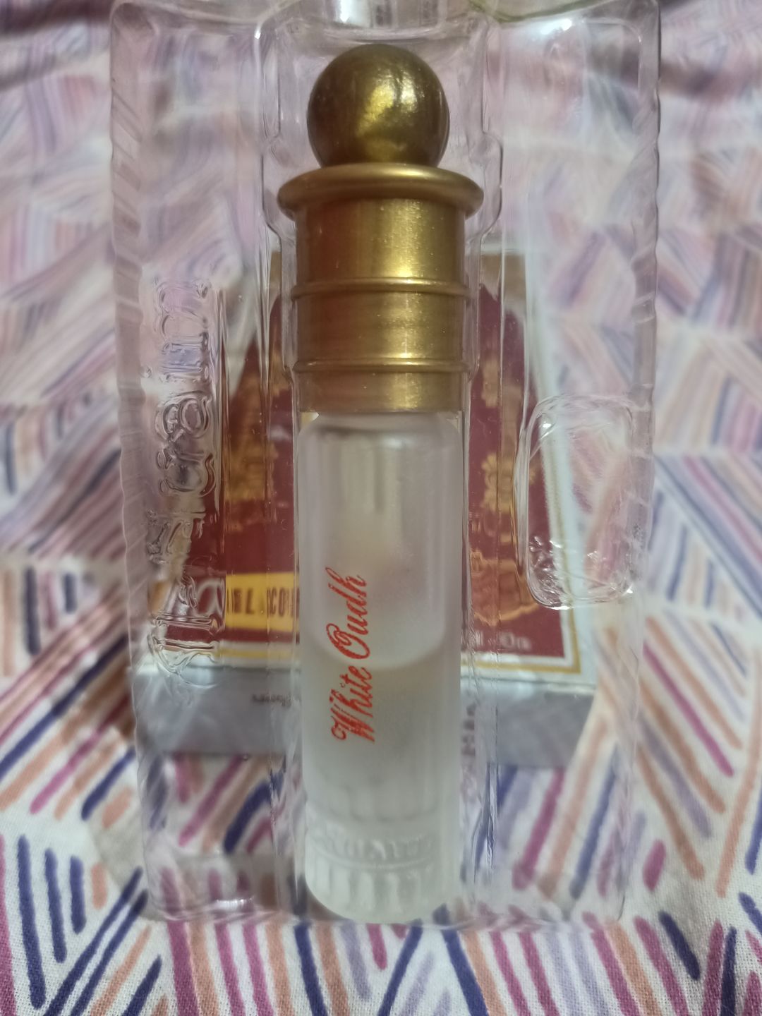 Customer photo review of Al Nuaim White Oudh Attar 6ml