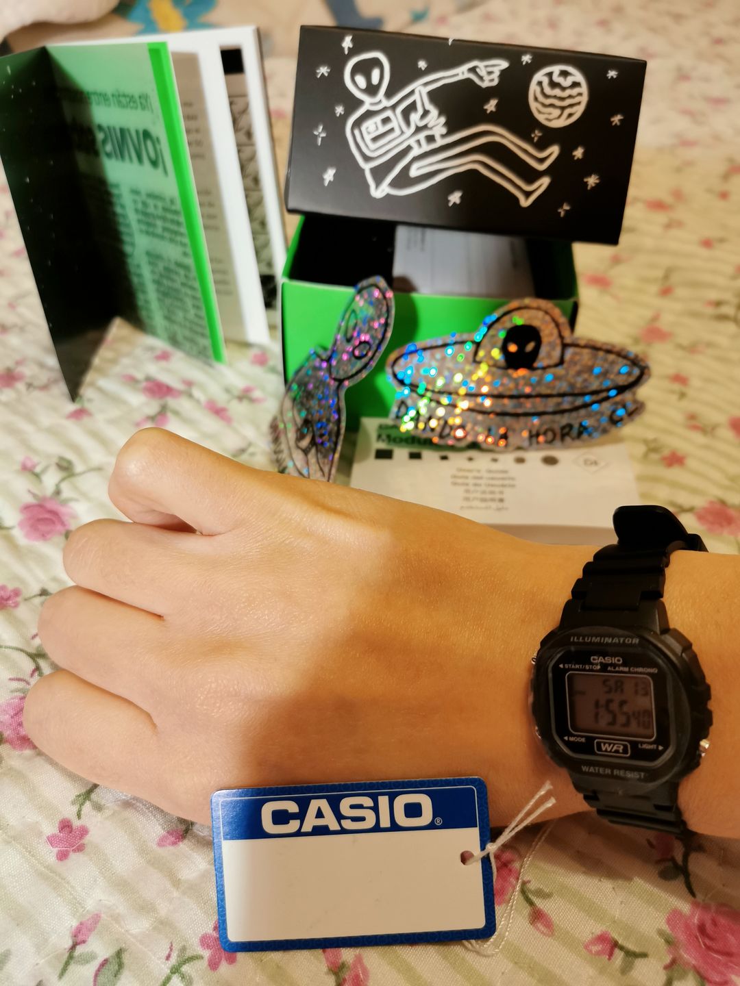Customer photo review of Reloj Casio Vintage LA-20WH-1ADF Negro