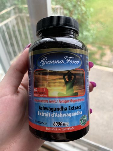 Customer photo review of Gamma Force - Extrait Ashwagandha 60 Capsules