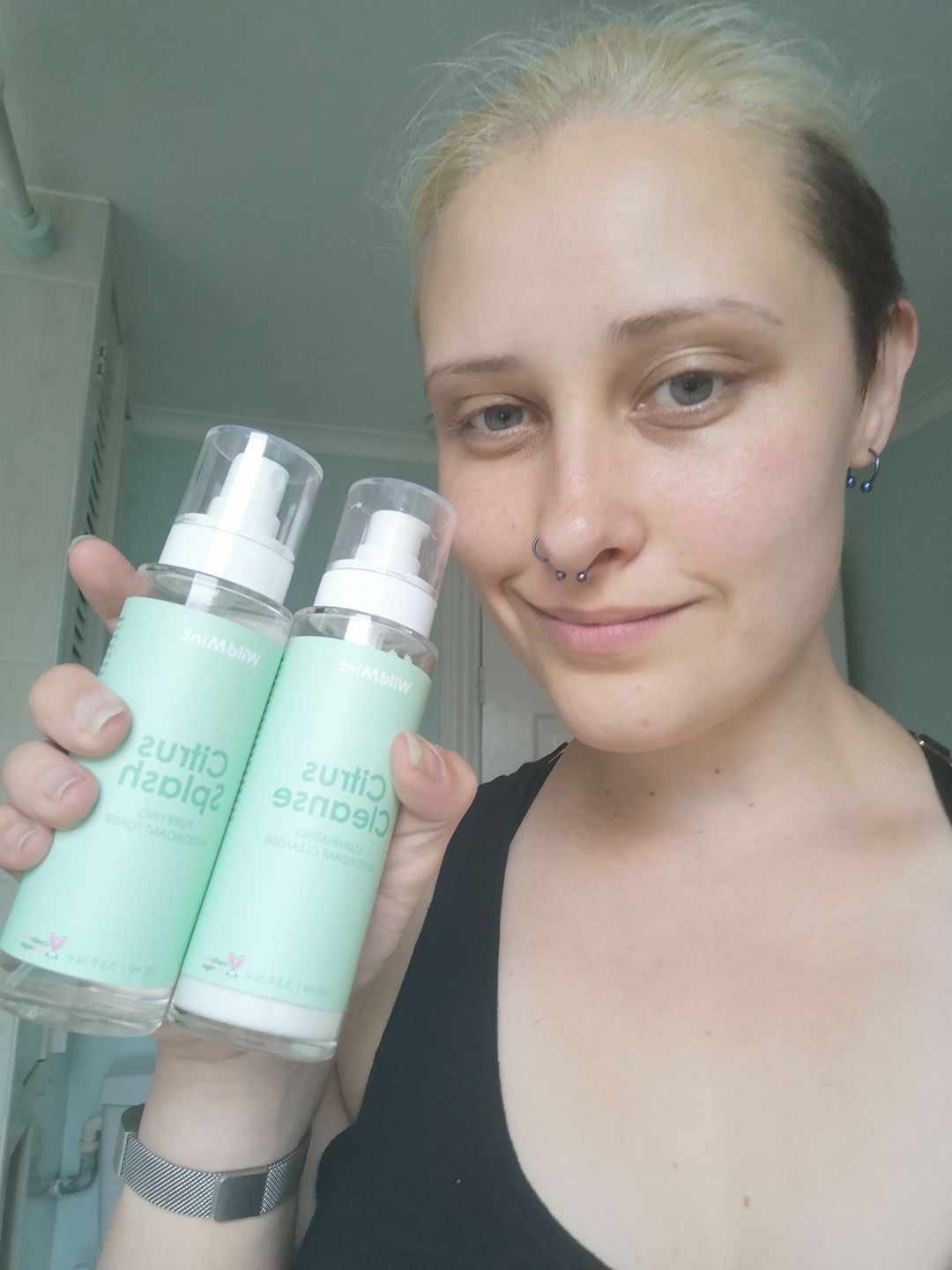 Customer photo review of Brighten Up! Vitamin C Duo