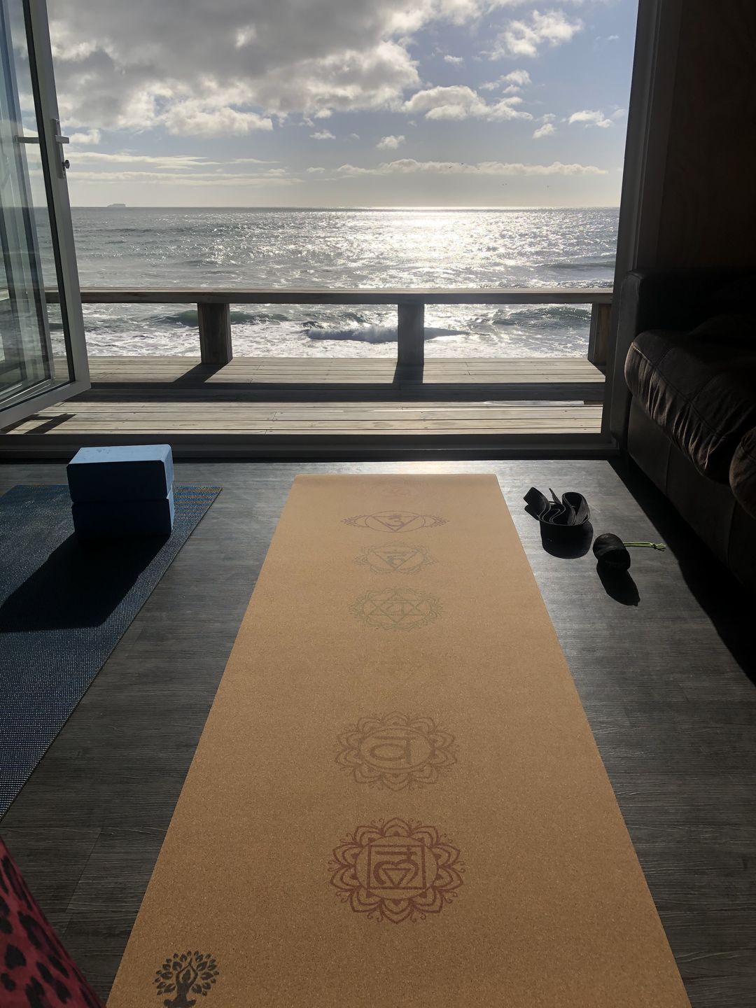 Customer photo review of Chakra Yoga Mat